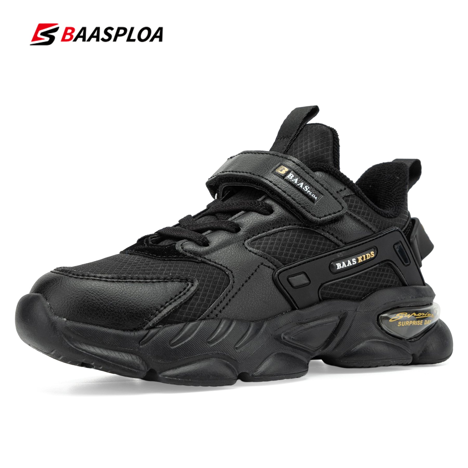 Baasploa Breathable Sneakers for Kids - Ideal for Running, Walking & Tennis