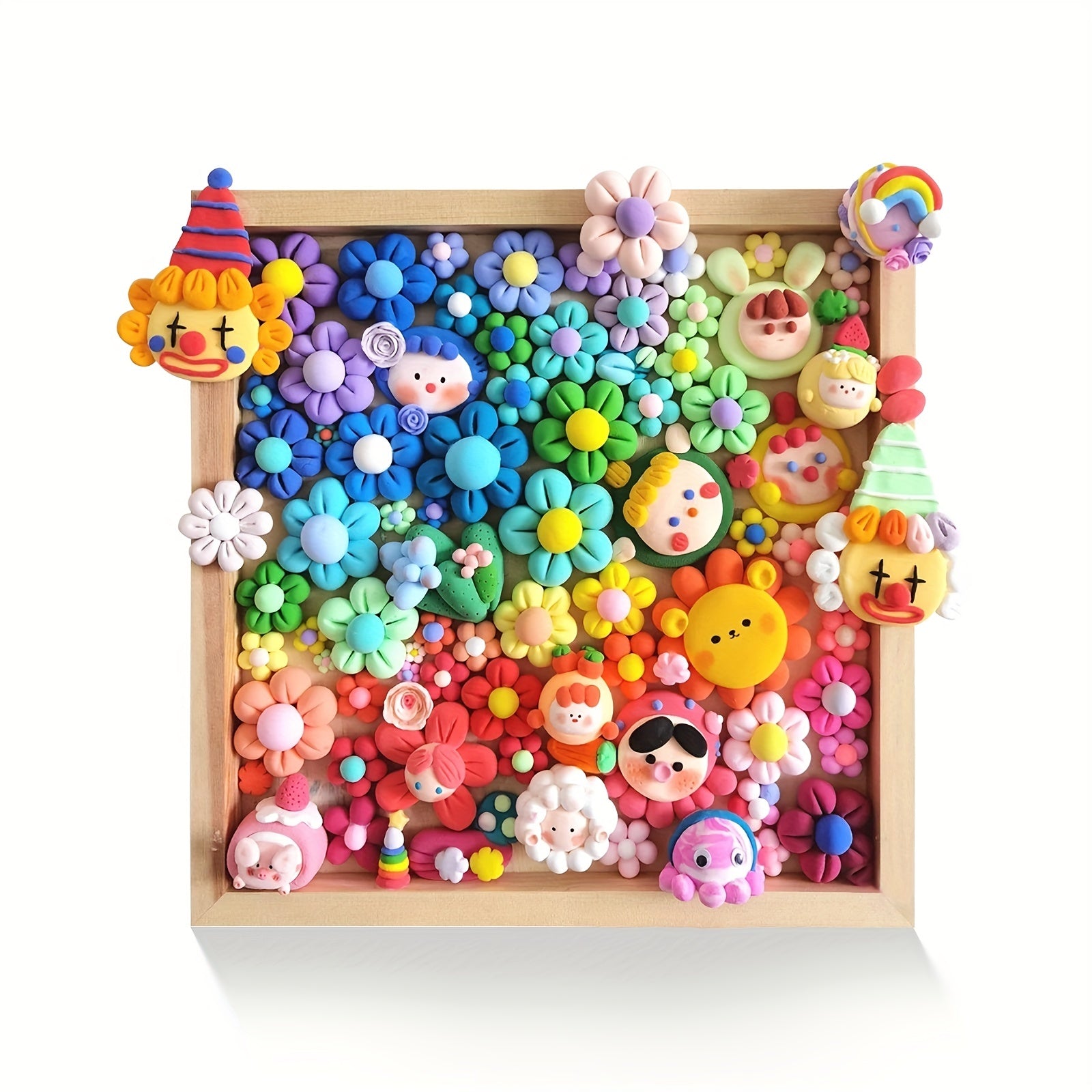 12 Colors Air Dry Magic Clay With 2 Tools for Kids DIY Art Crafts