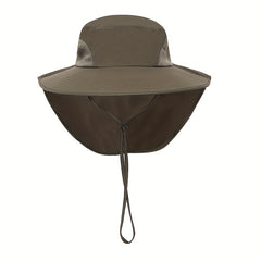 Hiking Safari Fishing Hats UPF 50 Sun UV Protection Wide Brim Neck Flap