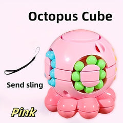 Octopus Egg Fidget & Spinner Toy Rotating Bean Cube Puzzle