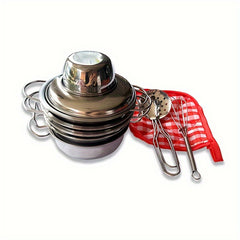 Kids Mini Stainless Steel Kitchen Set