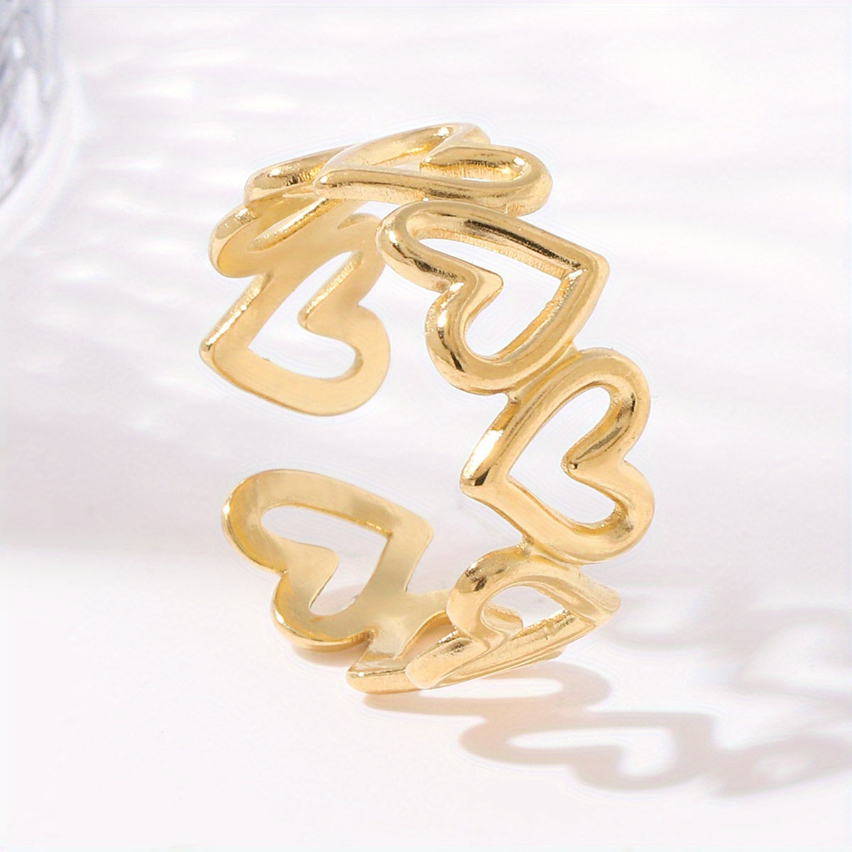 Stylish Stainless Steel Ring W034
