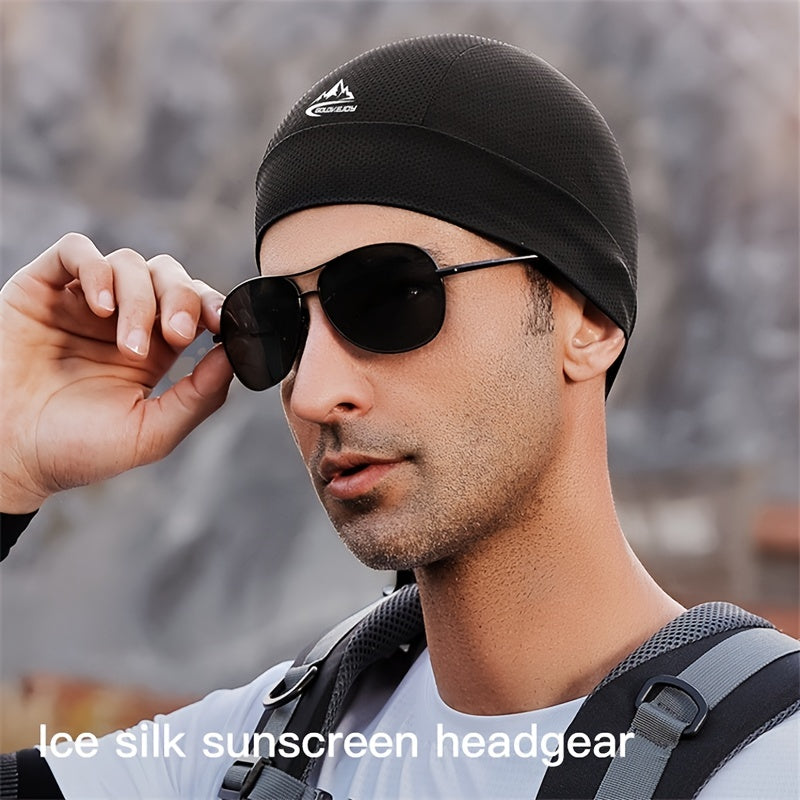 Soft & Lightweight Mesh Beanie Hat for Spring & Summer Running