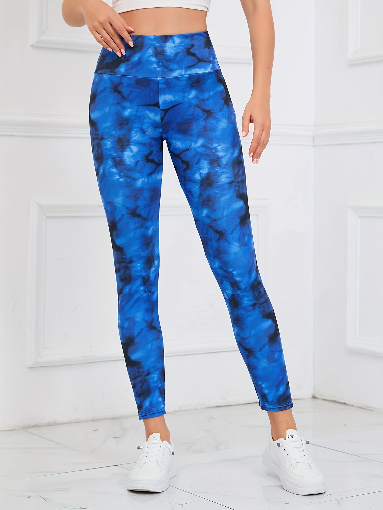Christmas Snowflake High Waist Yoga Leggings for Women