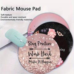 20x20cm Waterproof E-sport Mouse Pad Non-slip Rubber for PC Office Work