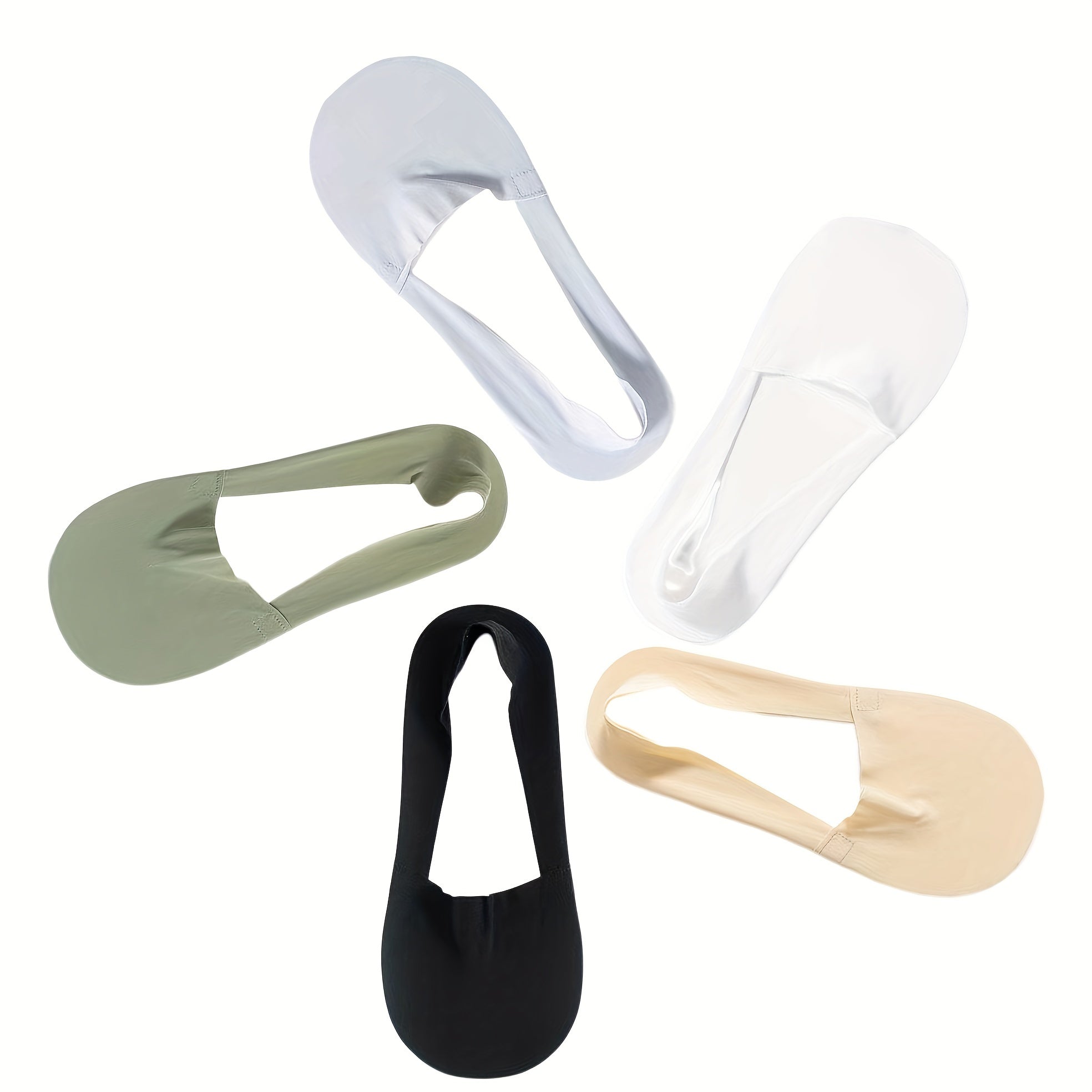 5 Pairs Lightweight Low Cut Ankle Socks Women's Stockings