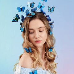 Funny Butterfly Headband Party Headdress Halloween Gift