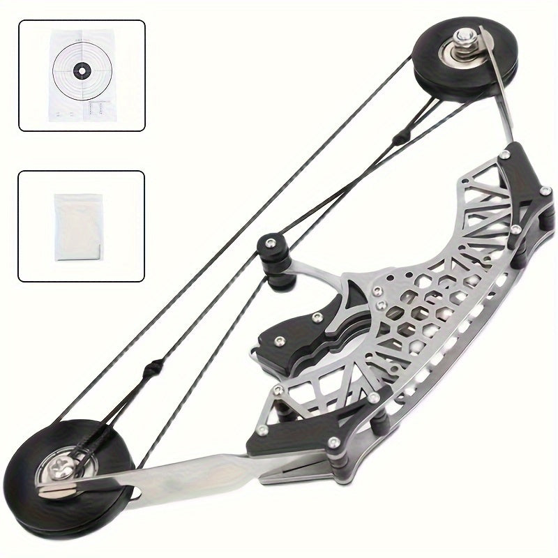 Mini Compound Bow Powerful Metal Pulley Bow