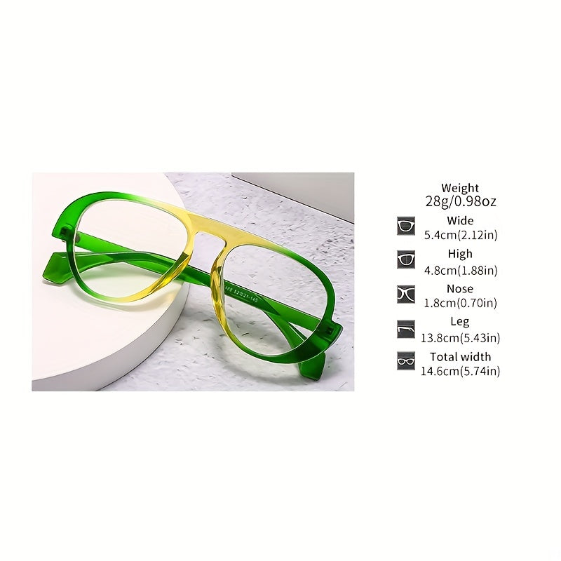 Street Style PC Glasses Anti Light Toad Mirror For Party