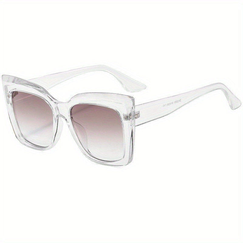 Y2K Cat Eye Sunglasses Mod Jelly Gradient Glasses UV400