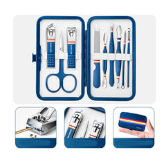 13pcs Nail Clipper Scissors Ear Picking Set Personal Care Accessories