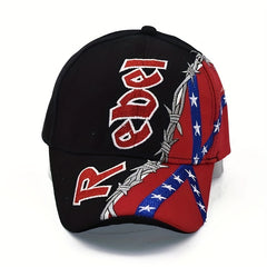 Letter Embroidery Football Baseball Cap Unisex Star Cap Hip Hop Casual Outdoor S