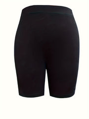  Sporty Shorts High Rise Stretch Skinny Shorts