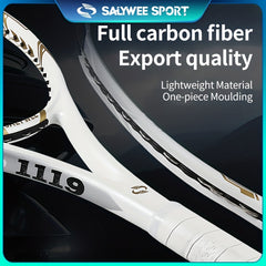 Carbon Fiber Tennis Racket 60-70 lbs Ultralight 287g for Pro Player + Bag