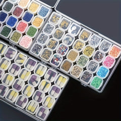 28 Compartment Jewelry & Toy Storage Box for Crafts & Tackle