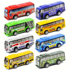 Simulation Bus Car Toy Big Bus Model Christmas Halloween Thanksgiving Gift