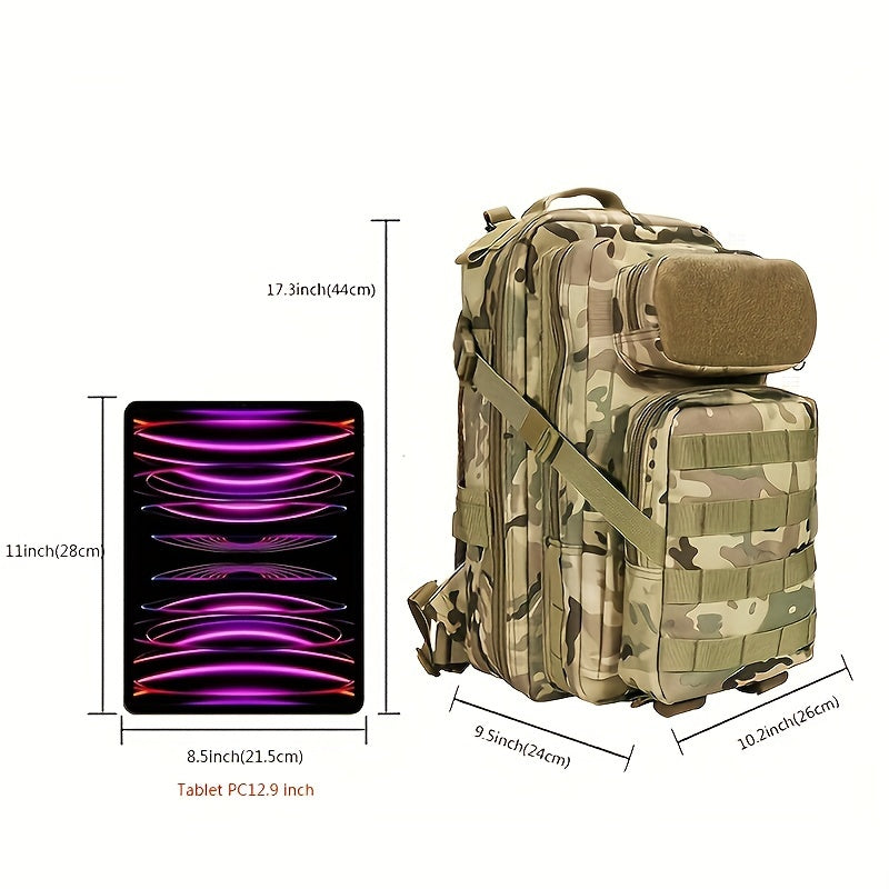 3P Backpack Durable And Versatile Bag For Outdoor Adventures