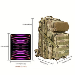 3P Backpack Durable And Versatile Bag For Outdoor Adventures