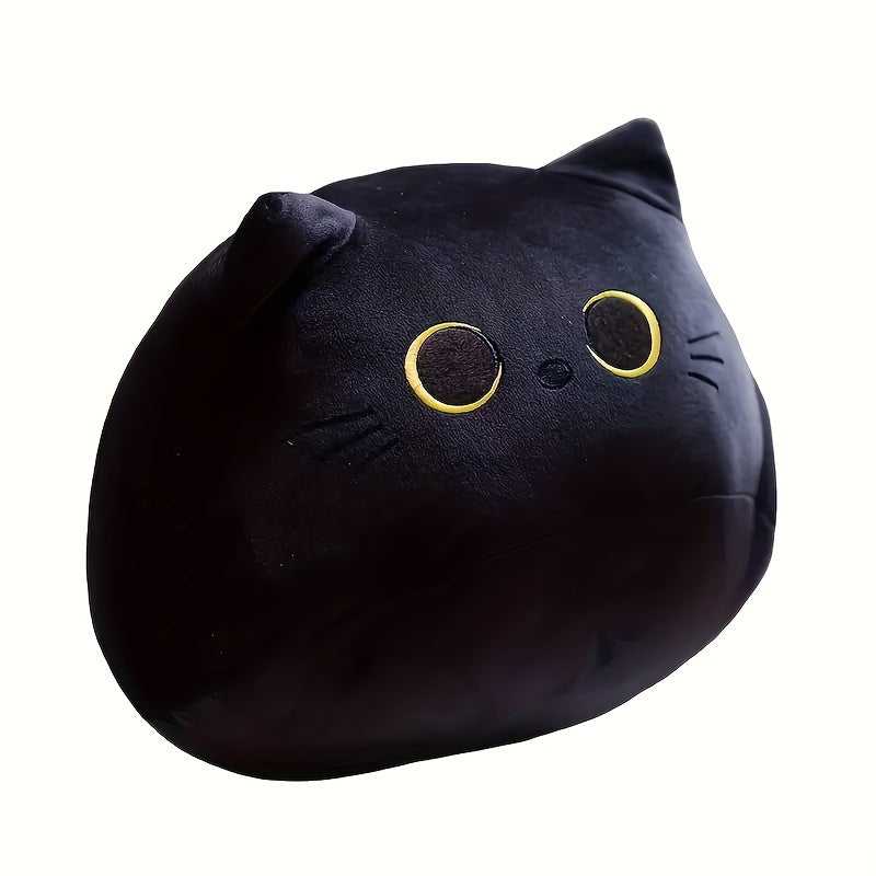 Grey Cat Throw Pillow Plush Doll Gift Decoration