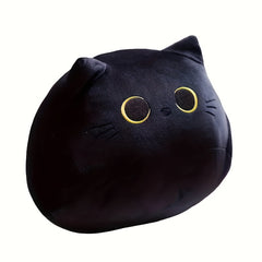 Grey Cat Throw Pillow Plush Doll Gift Decoration