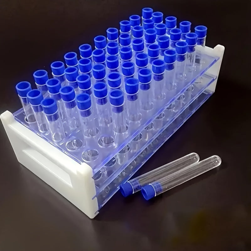 Plastic Test Tube Stand Rack 50 Holes Laboratory Test Tube Stand