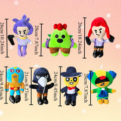 Plush Toy Doll Game Set Soft Plush Home Decor Unique Gift for Birthdays