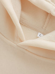 Cartoon Flower Print Hoodie for Men