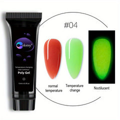 15ml Temperature Sensitive Nail Extension Gel Kit with Tips