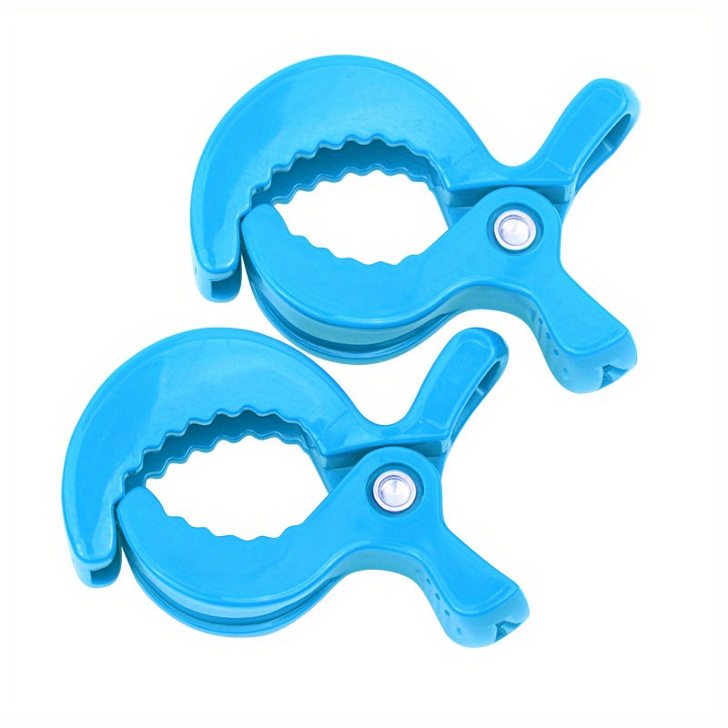 2pcs Baby Stroller Clips - Multicolor Stroller Accessories