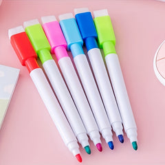 8pcs Erasable Washable Core Advertising Pen Set