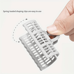 Self Grip Hair Roller Comb Curler Salon Hairdressing Curling DIY Styling