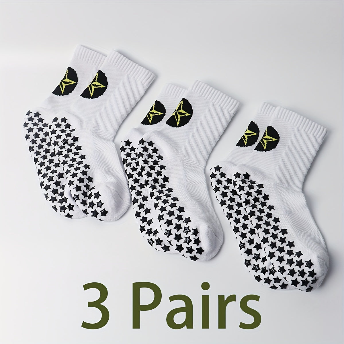 Non-slip Soccer Socks Ankle Support Outdoor Sports Crew Socks