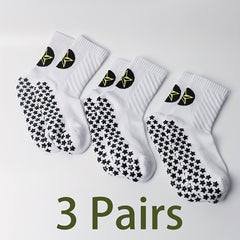 Non-slip Soccer Socks Ankle Support Outdoor Sports Crew Socks