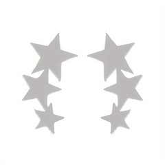Stainless Steel Geometric Star Stud Earrings Small Earrings