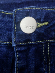  Womens Button Fly Stretch Skinny Jeans