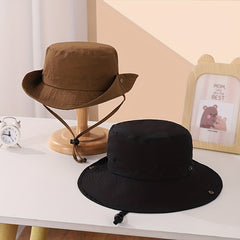Kids Spring Summer Bucket Hat Outdoor Sunshade Quick Drying Hat