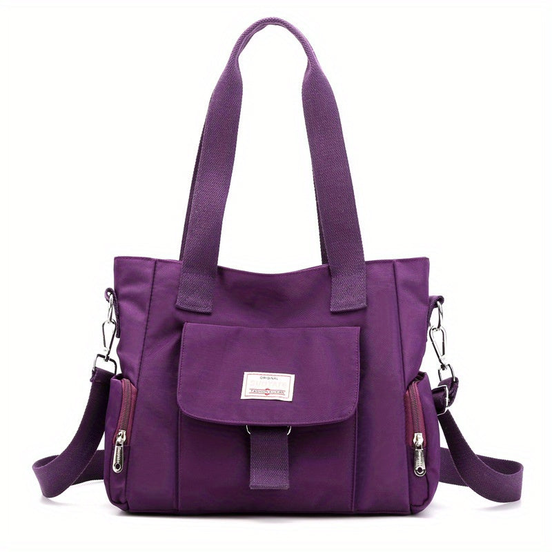 Large Capacity Shoulder Bag Solid Sports Bag Versatile Storage