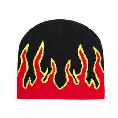 Jacquard Knit Beanie Hat Warm Cap for Women