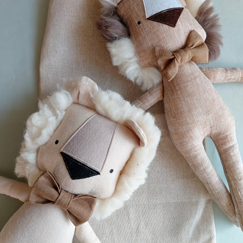 Little Lion Doll Children's Fairy Tale Cloth Doll Baby Accompany Toys Baby Doll