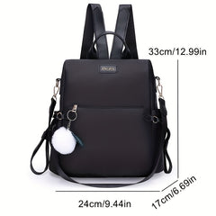 Durable Anti-theft Backpack Purse Lightweight Travel Daypack