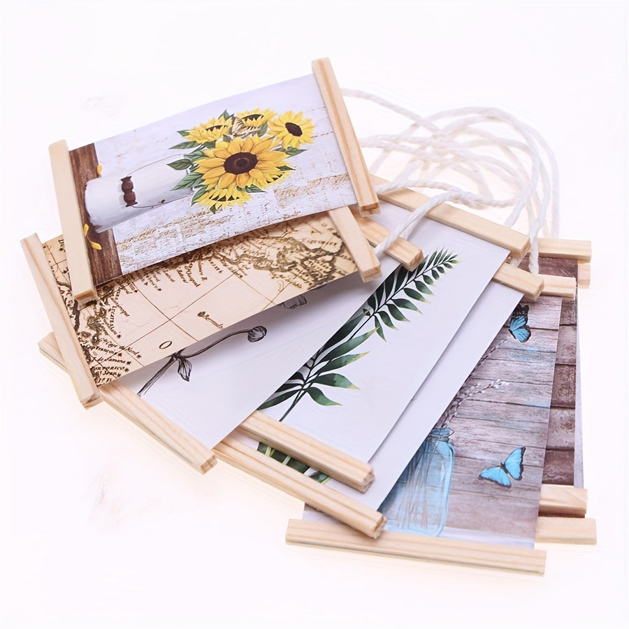DIY Dollhouse Craft Mini Wall Hanging Model Decor Gift