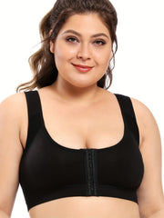  Seamless Sports Bra Women's Plus Back Support Top