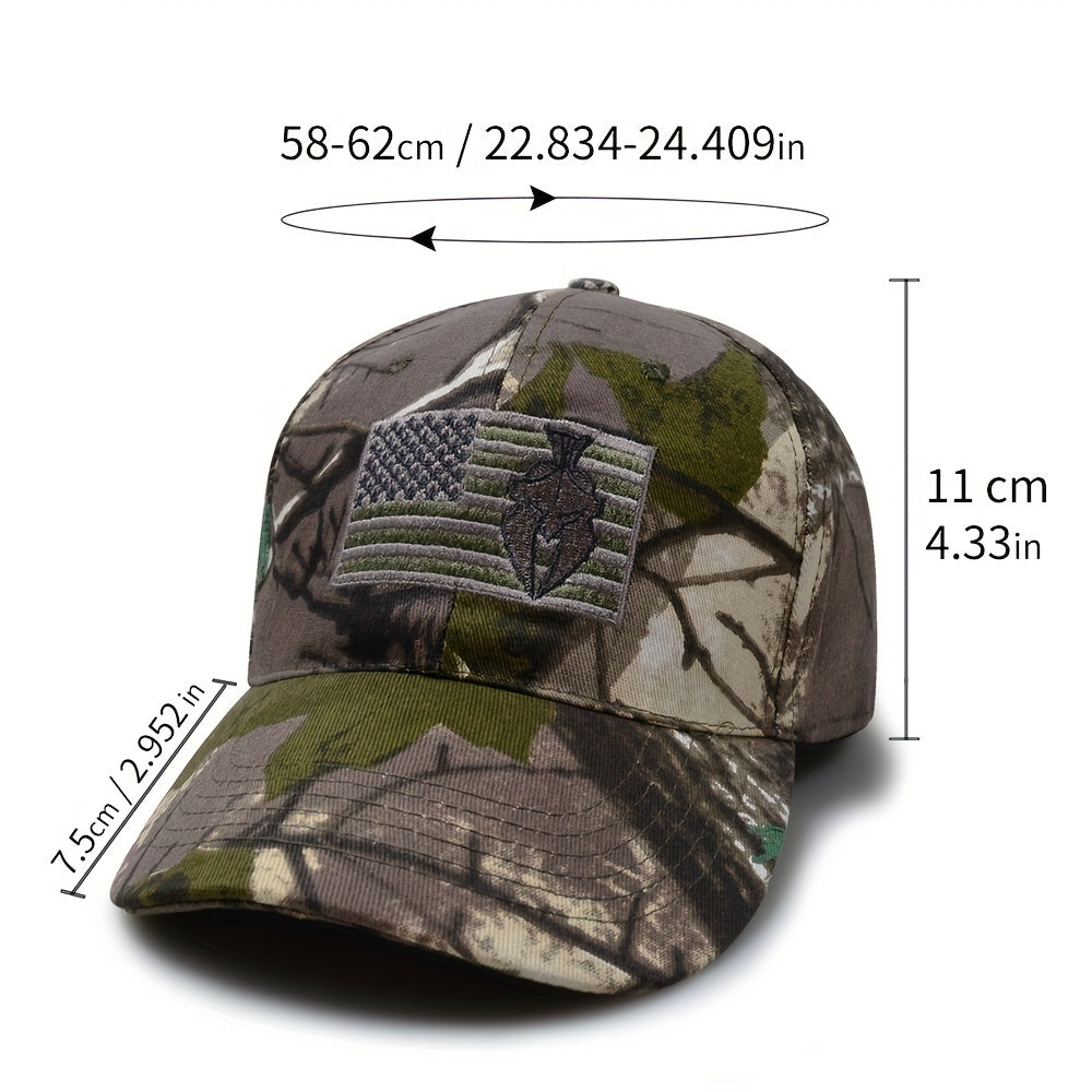 American Flag Tactical Camouflage Baseball Cap