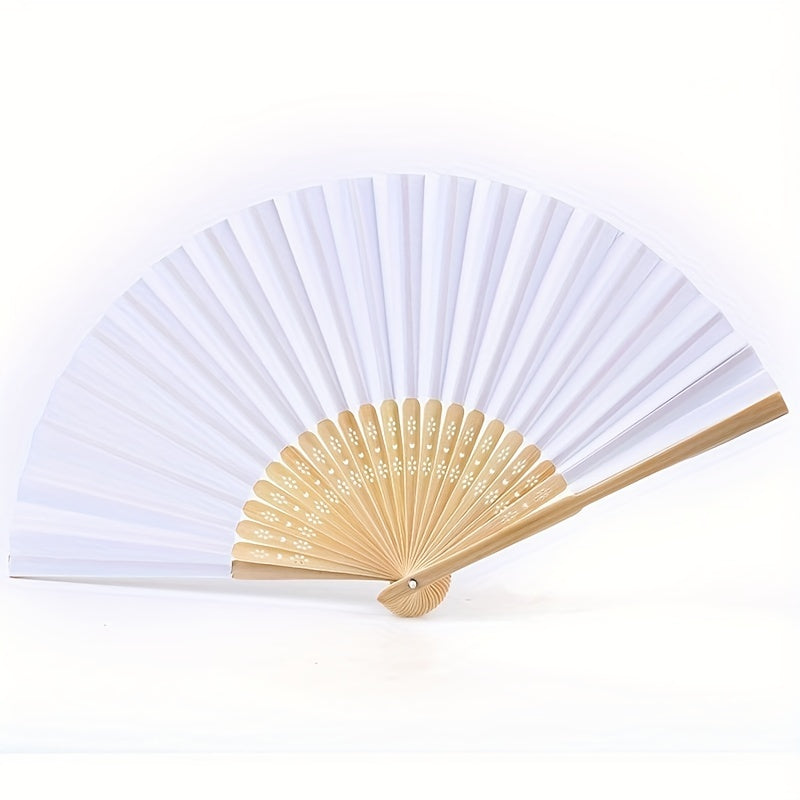 Ancient Style Fan Folding Fan Retro Classical Daily Use Fan Female Paper Fan
