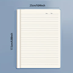 B5 Hardcover Lined Notebook 60 Sheets- Office and School Supplies