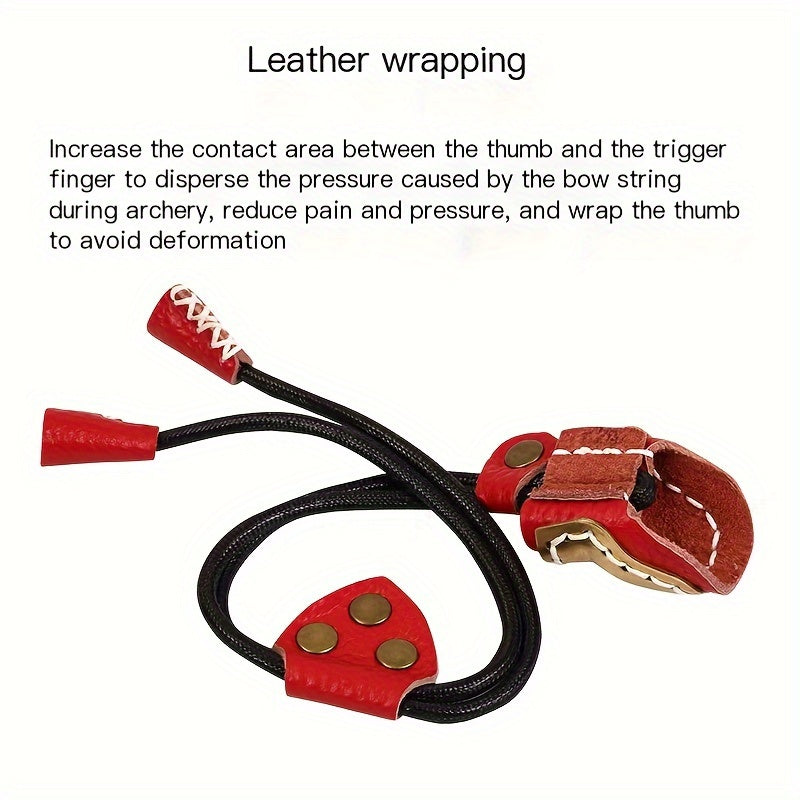 Archery Finger Guard Mitten Thumb for Outdoor Bow Protection