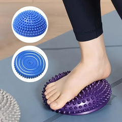 Semicircular Fitness Yoga Massage Ball PVC Sensory Balance Training