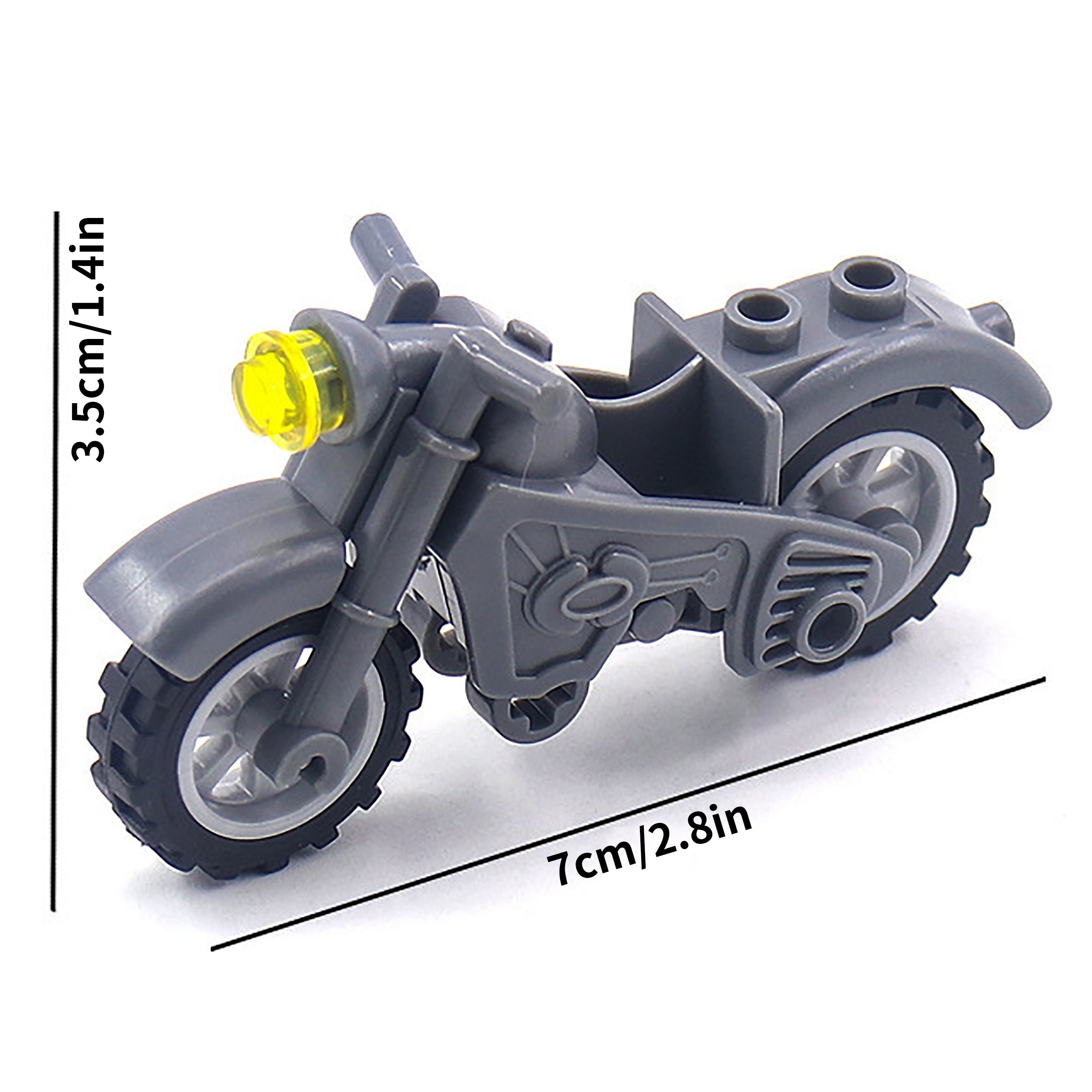 1pc Motorcycle Military Building Block DIY Assembled Toys