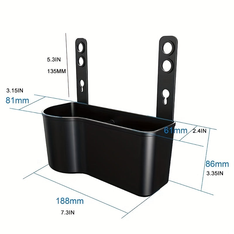 Car Headrest Seat Back Organizer Cup Holder Drink Pocket Food Tray
