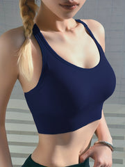 Wireless Sports Bra Comfy Breathable Push Up Shockproof Women's Lingerie